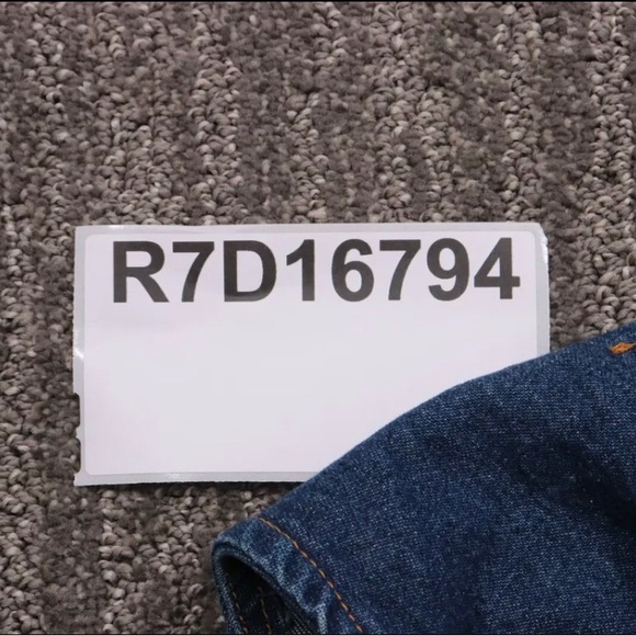 Vintage Denim Tapestry Woven Vest Southwestern Aztec Pattern Women's Petite S - Picture 8 of 11